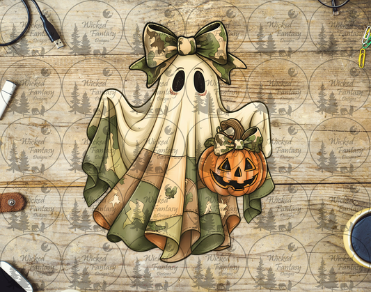 UVDTF Camo Patchwork Ghost