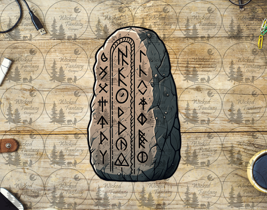 UVDTF Rune Tablet