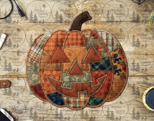 UVDTF Faux Quilted Pumpkin