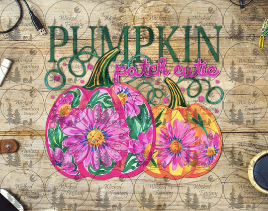 UVDTF Pumpkin Patch Cutie