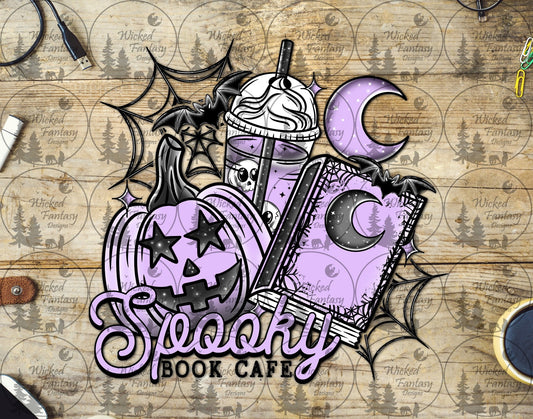 UVDTF Spooky Book Cafe