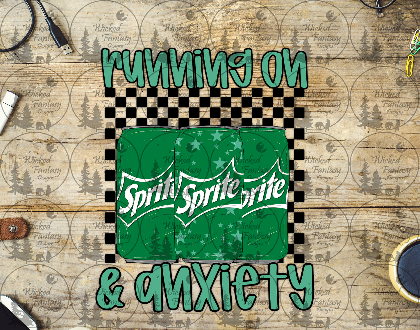 UVDTF Running on Sp and Anxiety