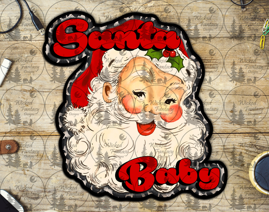UVDTF Santa Baby Vintage