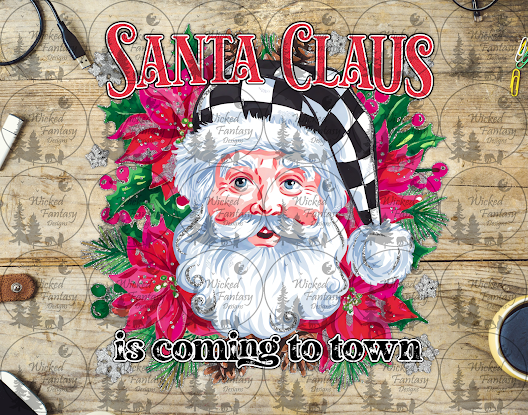 UVDTF Santa Claus is Coming to Town