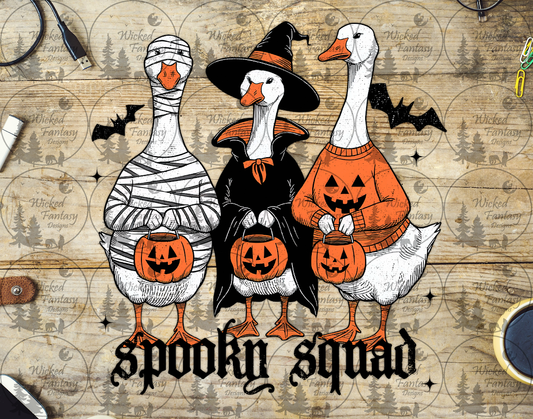 UVDTF Spooky Squad Geese