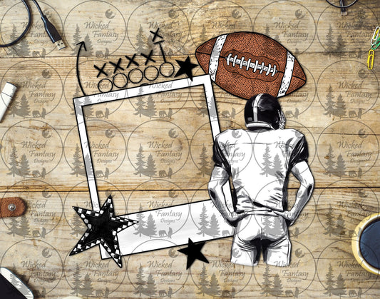 UVDTF Football Frame