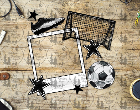 UVDTF Soccer Frame