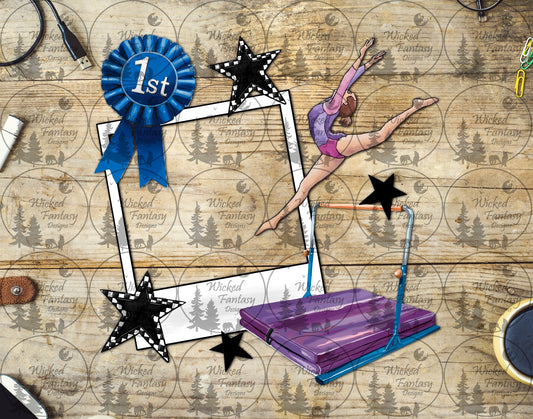 UVDTF Gymnastics Frame