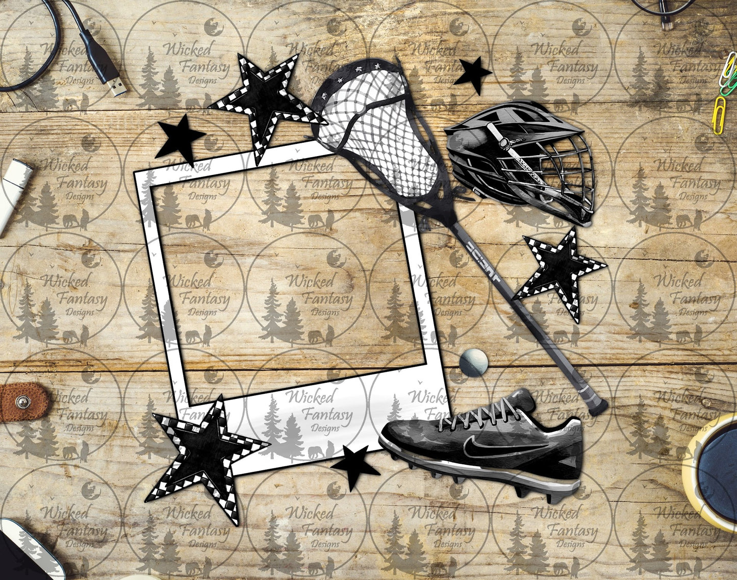 UVDTF Lacrosse Frame