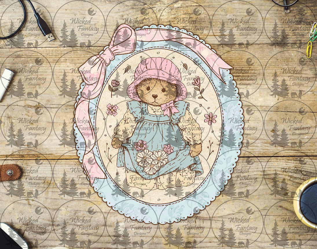 UVDTF Blush Bonnet Bear