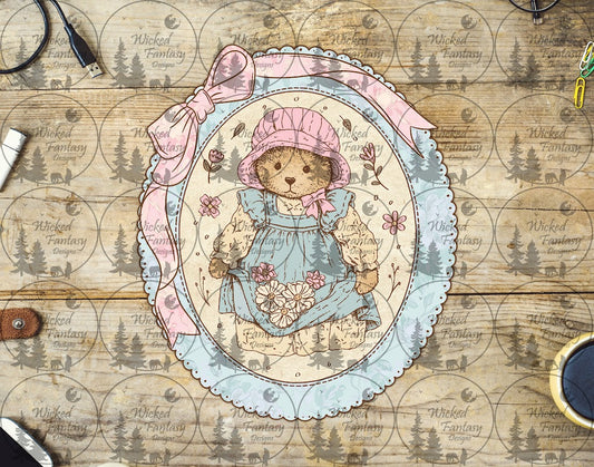 UVDTF Blush Bonnet Bear