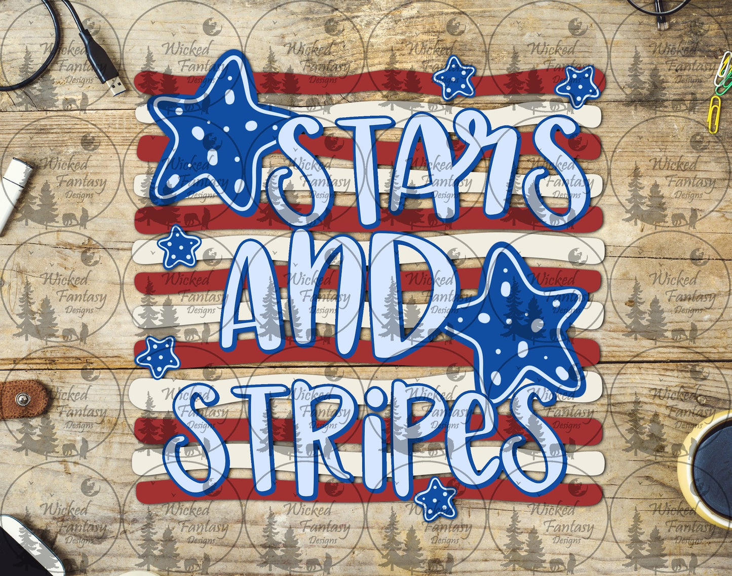 UVDTF Stars and Stripes