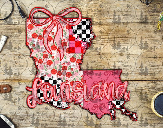 UVDTF Coquette States Louisiana