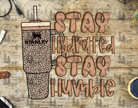 UVDTF Stay Hydrated Stay Humble