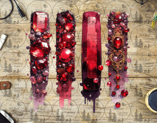 UVDTF Birthstone Brushstrokes Garnet January