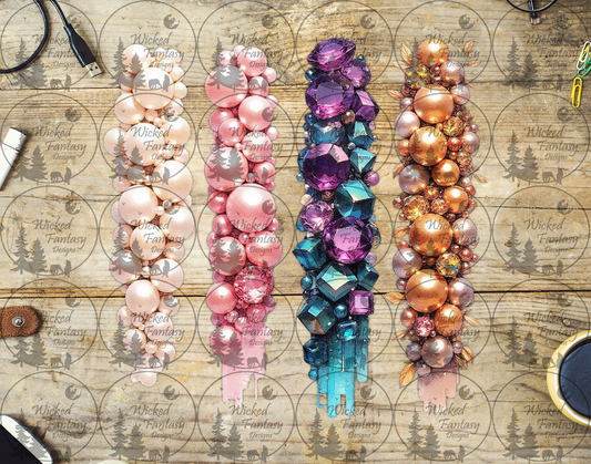 UVDTF Birthstone Brushstrokes Pearl June