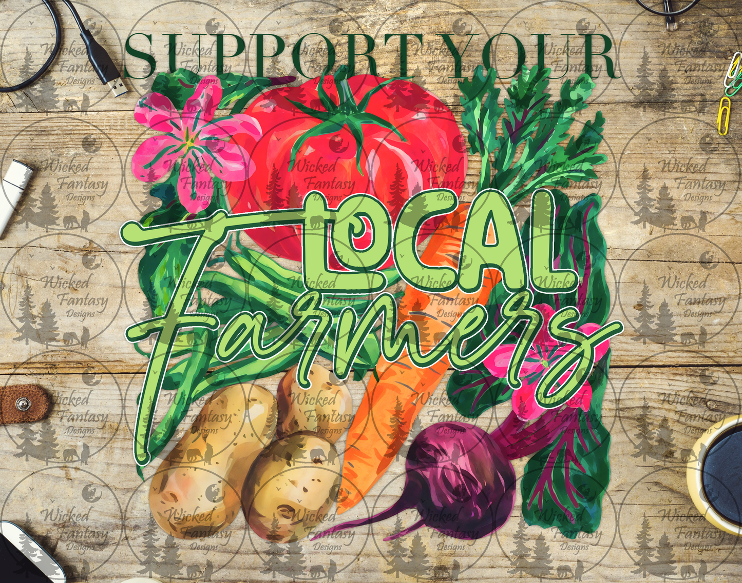 UVDTF Support Your Local Farmers