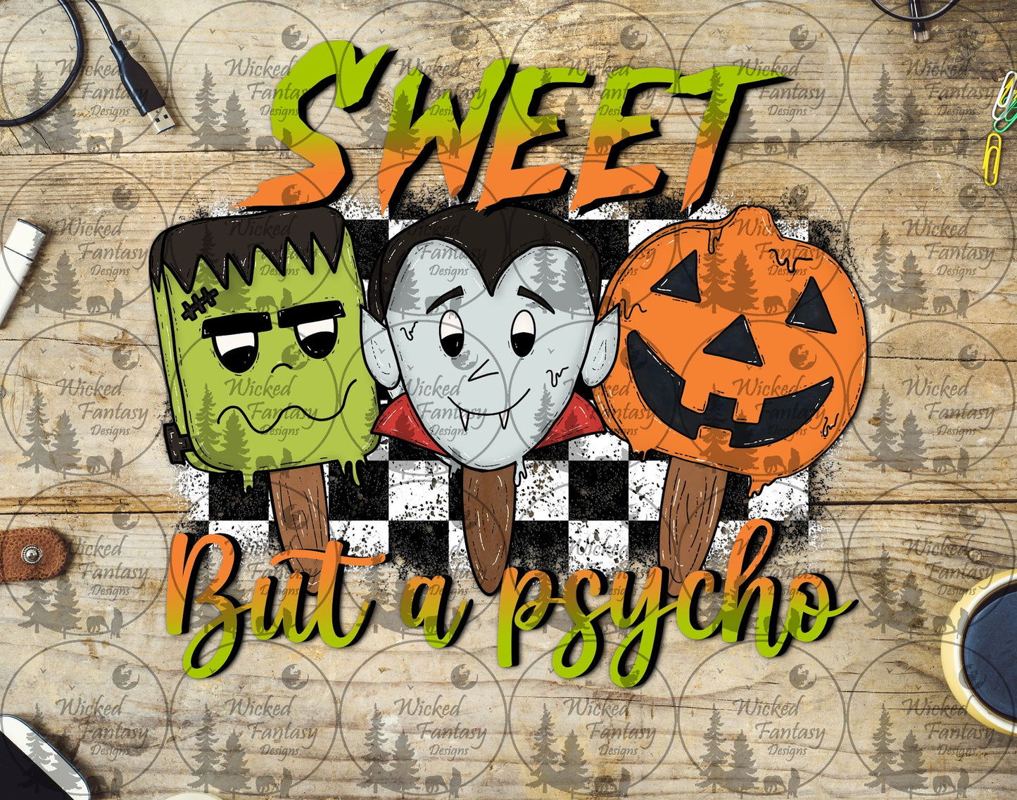 UVDTF Sweet but a Psycho Monsters