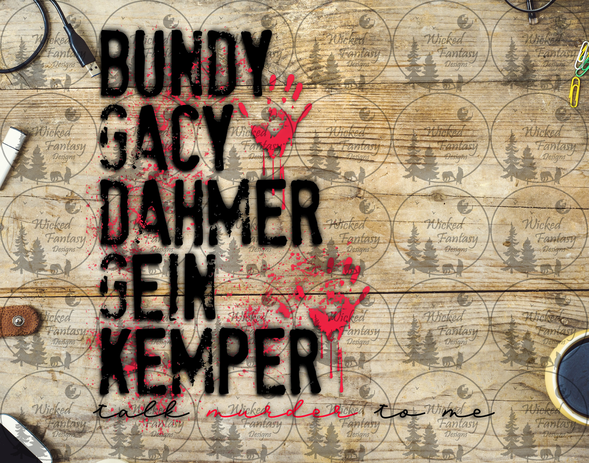 UVDTF Bundy Gacy Dahmer True Crime
