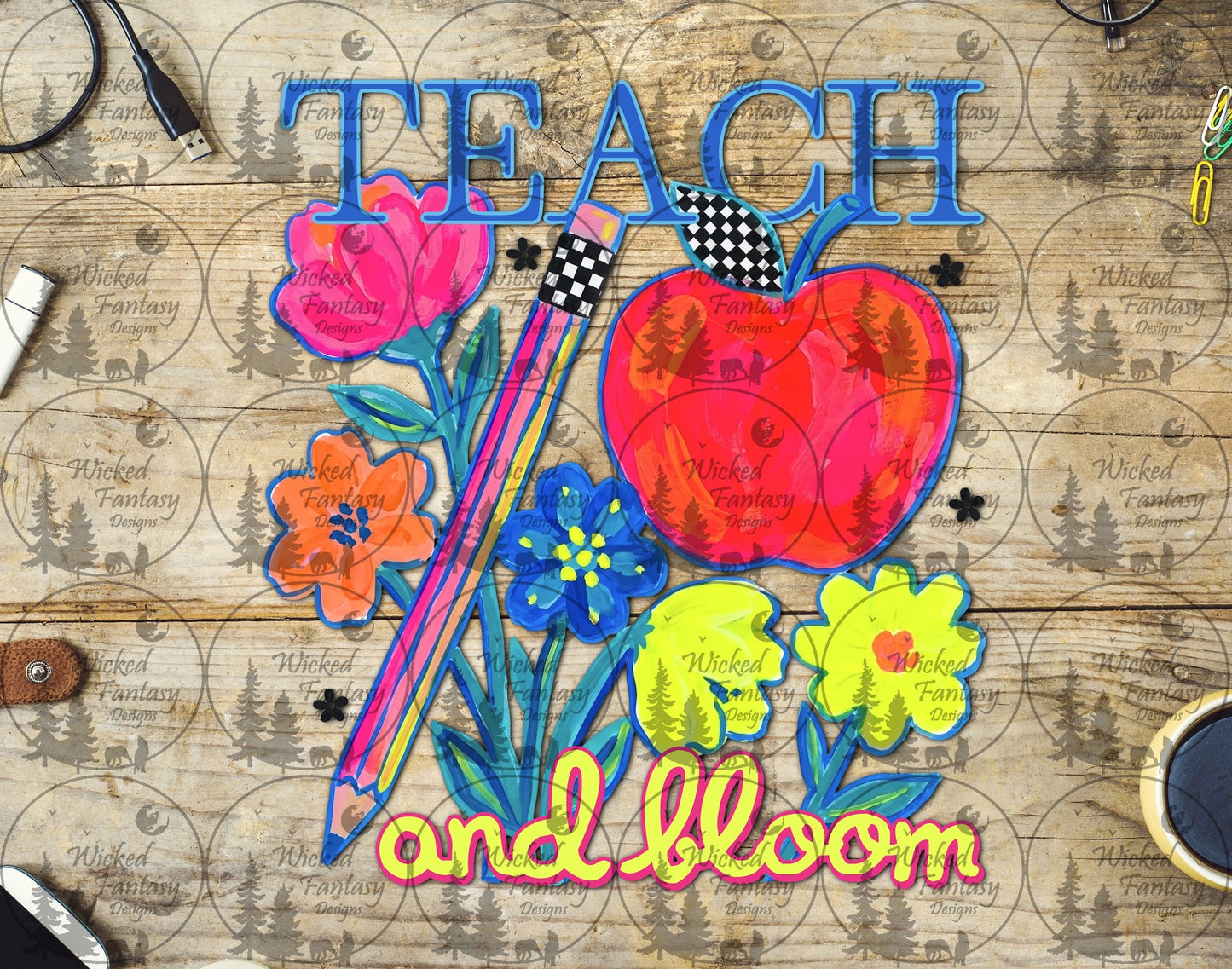 UVDTF Teach and Bloom