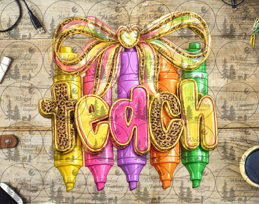 UVDTF Teach Markers with Bow
