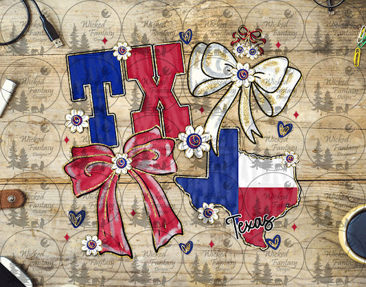 UVDTF Coquette Texas