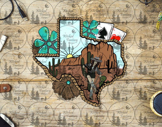 UVDTF Texas Concho