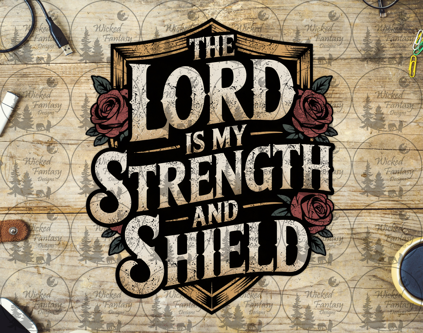UVDTF The Lord is my Strength and Shield