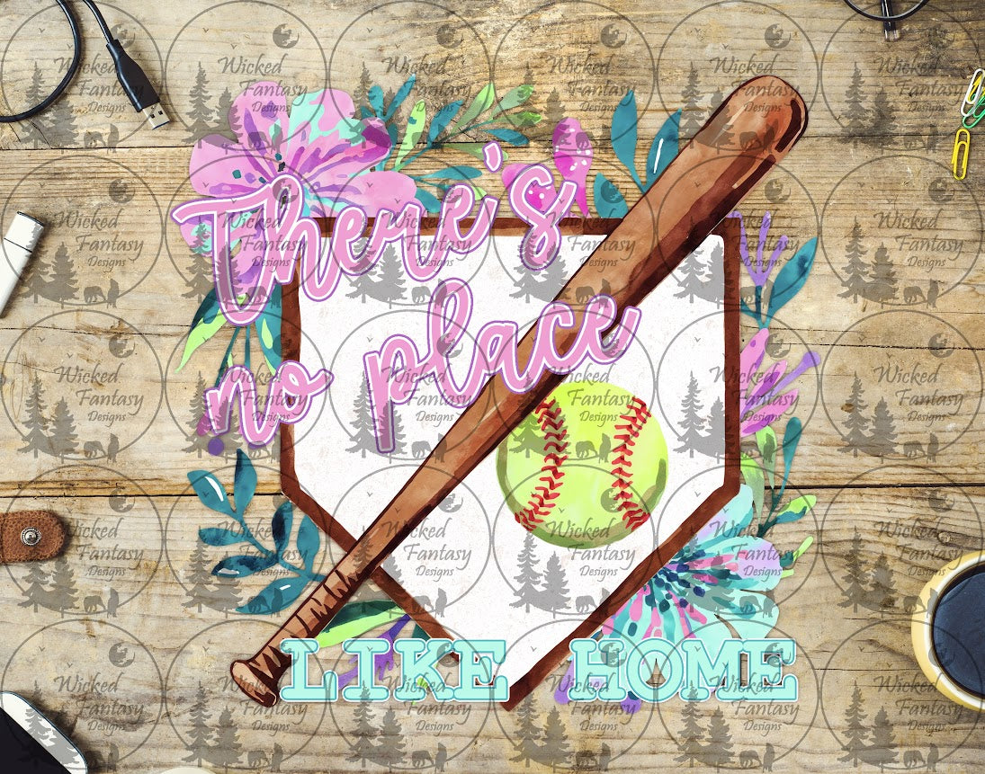 UVDTF There is No Place Like Home Softball