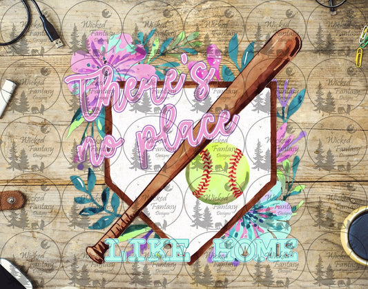 UVDTF There is No Place Like Home Softball