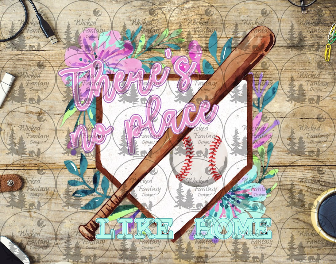 UVDTF There is No Place Like Home Baseball