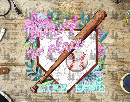 UVDTF There is No Place Like Home Baseball