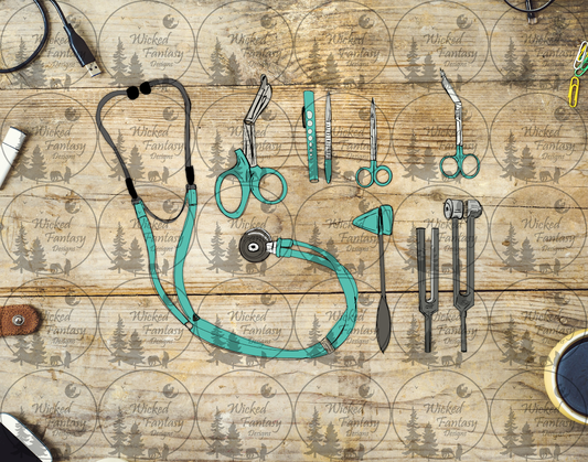UVDTF Stethoscope and Tools