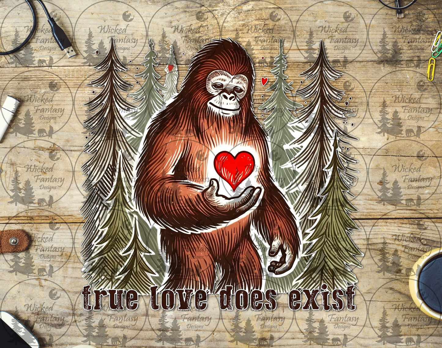 UVDTF True Love Does Exist Sasquatch