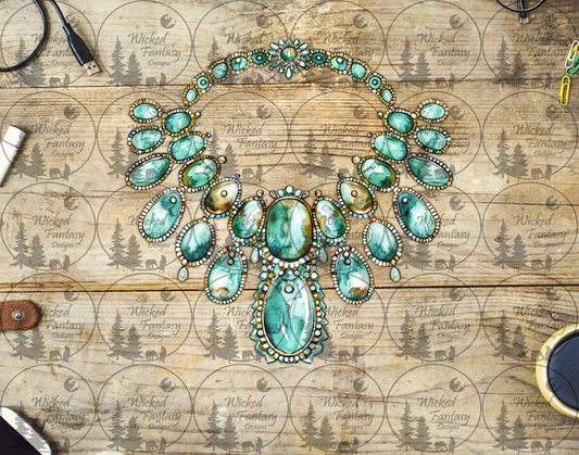 UVDTF Turquoise Necklace