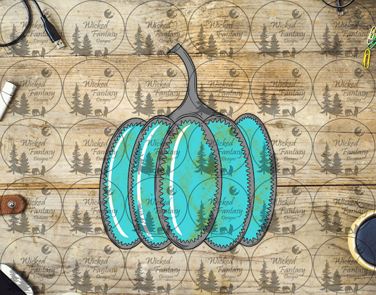 UVDTF Turquoise Concho Pumpkin