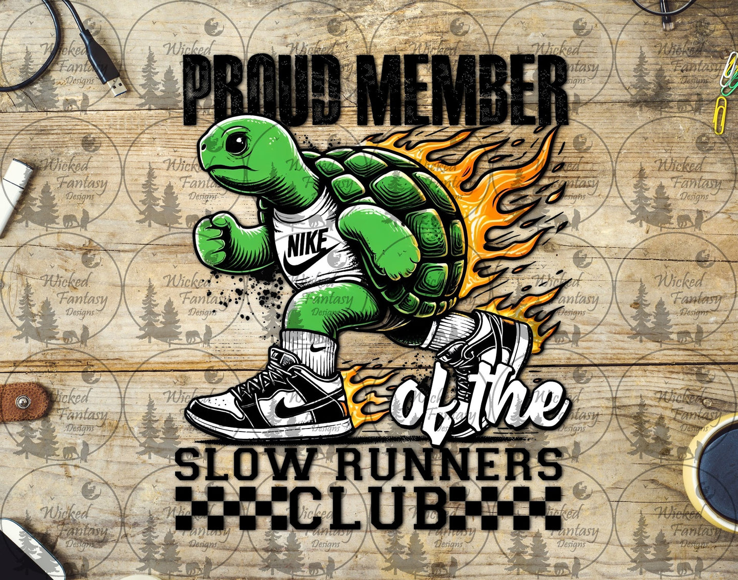 UVDTF Proud Member of the Slow Runners Club