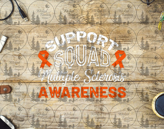 UVDTF Support Squad Multiple Sclerosis Awareness
