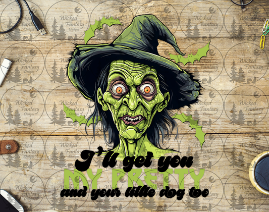 UVDTF I'll Get You Creepy Witch
