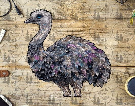 UVDTF Faux Rhinestone Emu