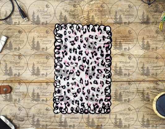 UVDTF Leopard Print Squiggles Rectangle