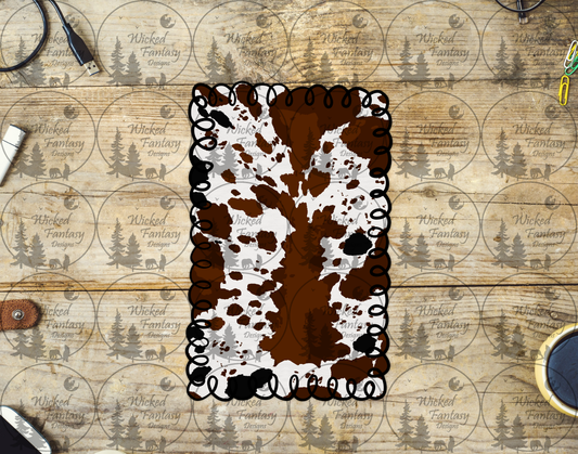 UVDTF Cowhide Squiggles Rectangle