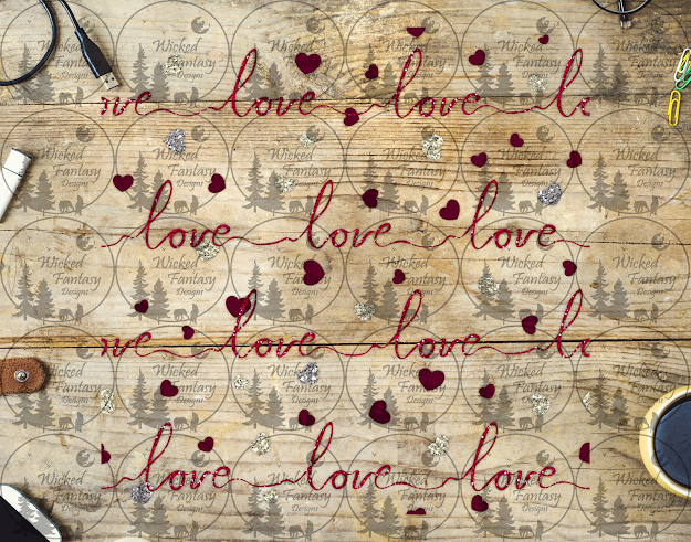 UVDTF Love 20oz 30oz 10"x10"