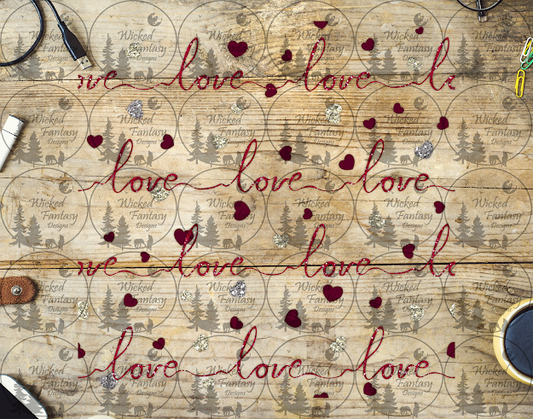 UVDTF Love 20oz 30oz 10"x10"