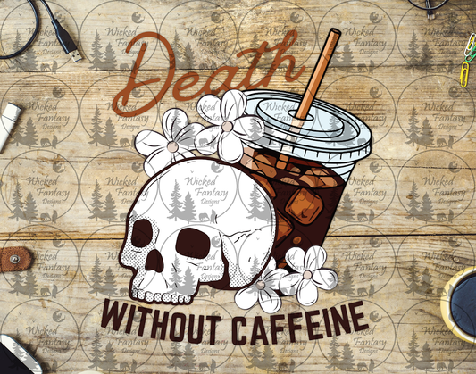 UVDTF Death without Caffeine Iced Coffee