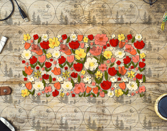 UVDTF Tulips and Posies 16oz 40oz
