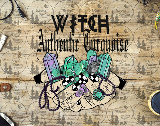 UVDTF Witch Authentic Turquoise