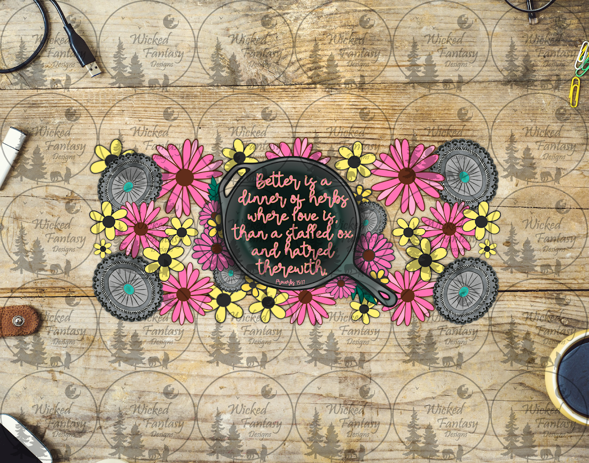 UVDTF Proverbs 15-17 Daisies 16oz 40oz