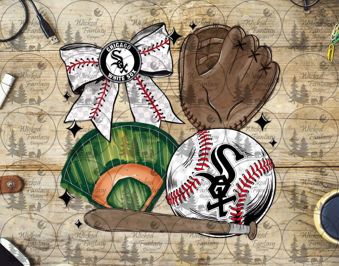 UVDTF Coquette Baseball sox