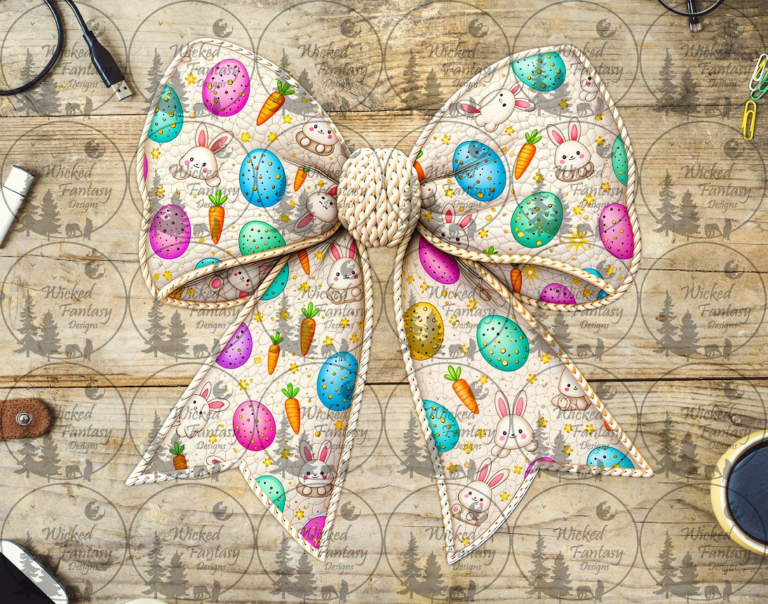 UVDTF Easter Egg Bow